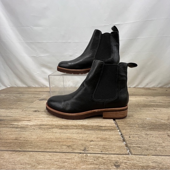 Kork-Ease Bristol Chelsea Boot Women’s Size 6M Black Leather - Picture 3 of 10